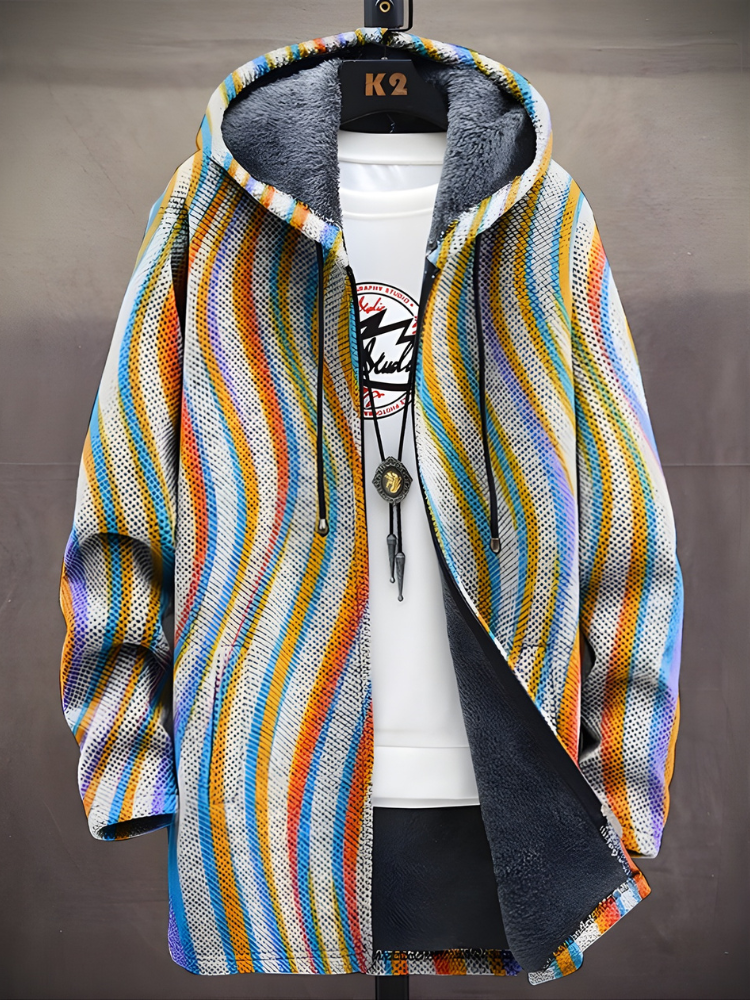 Axel™ - Luxurious Art-Inspired Zip-Up Hoodie – The Bellmere Sisters